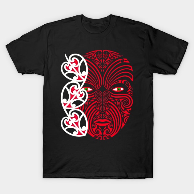 Maori warrior T-Shirt by Tikitattoo